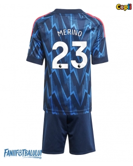 Arsenal Mikel Merino #23 Echipament de Fotbal Replică 2025-26 Copii Deplasare (+ Șorturi)